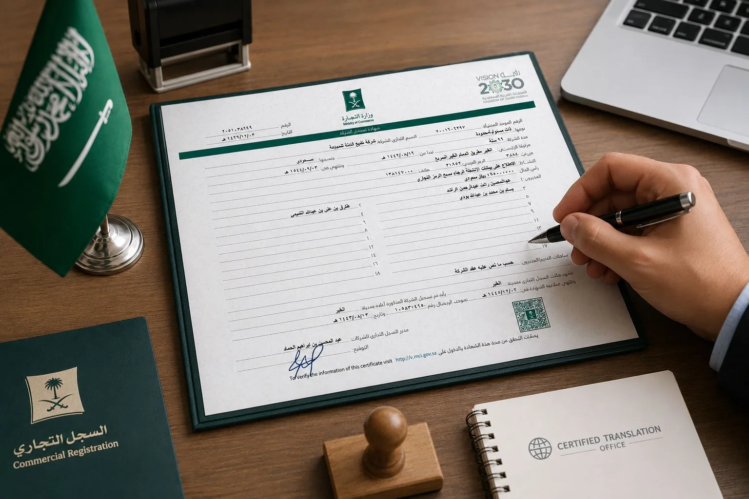 Commercial Registration Translation in Riyadh: Key Checks – Lexicology Translation Bureau (LTB) Office